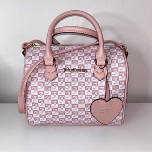 Juicy Couture Bestseller Fame Satchel J Geo Pink Diamond.